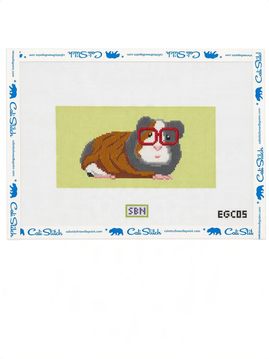Guinea Pig w. Glasses Eye Glass Case