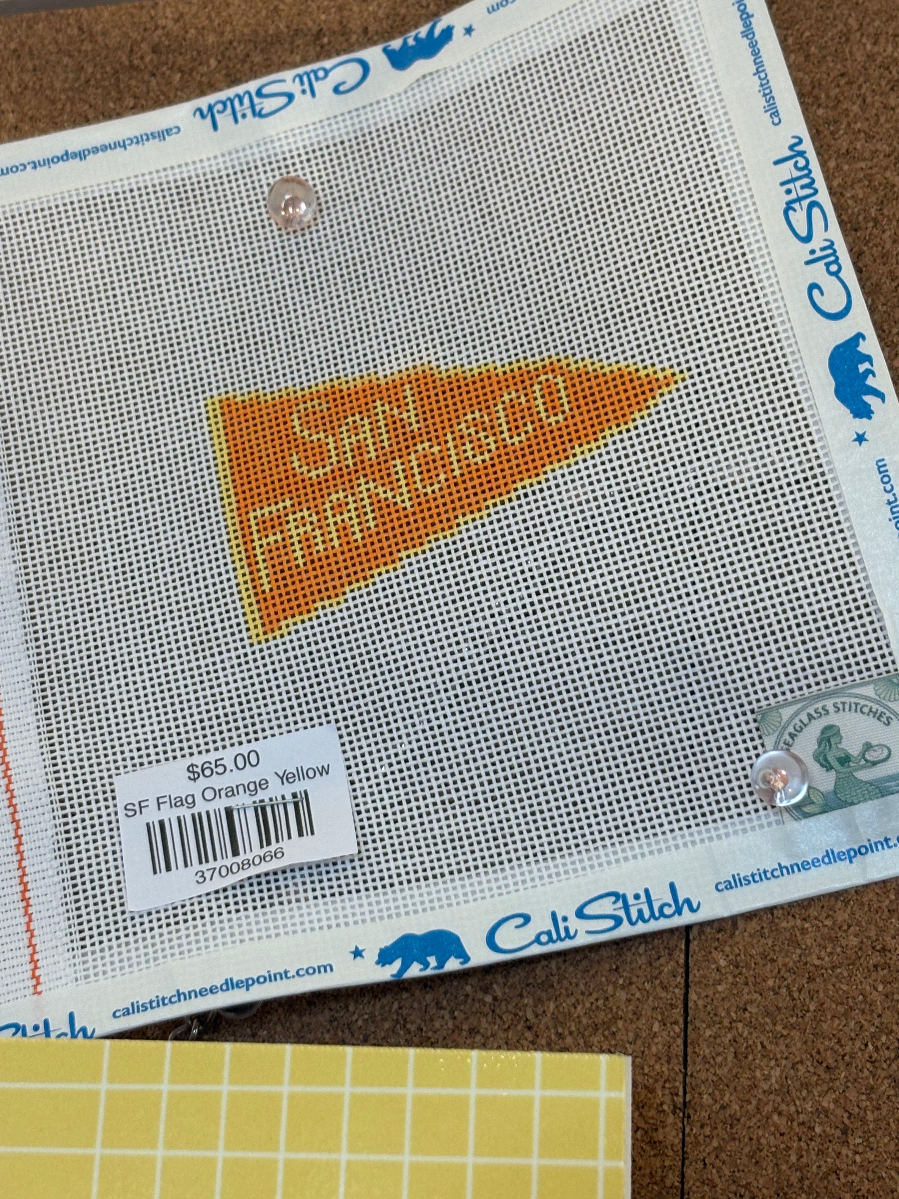SF Flag Orange Yellow