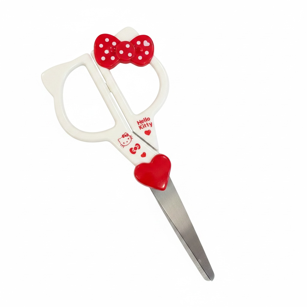 6” Scissors: Red and White