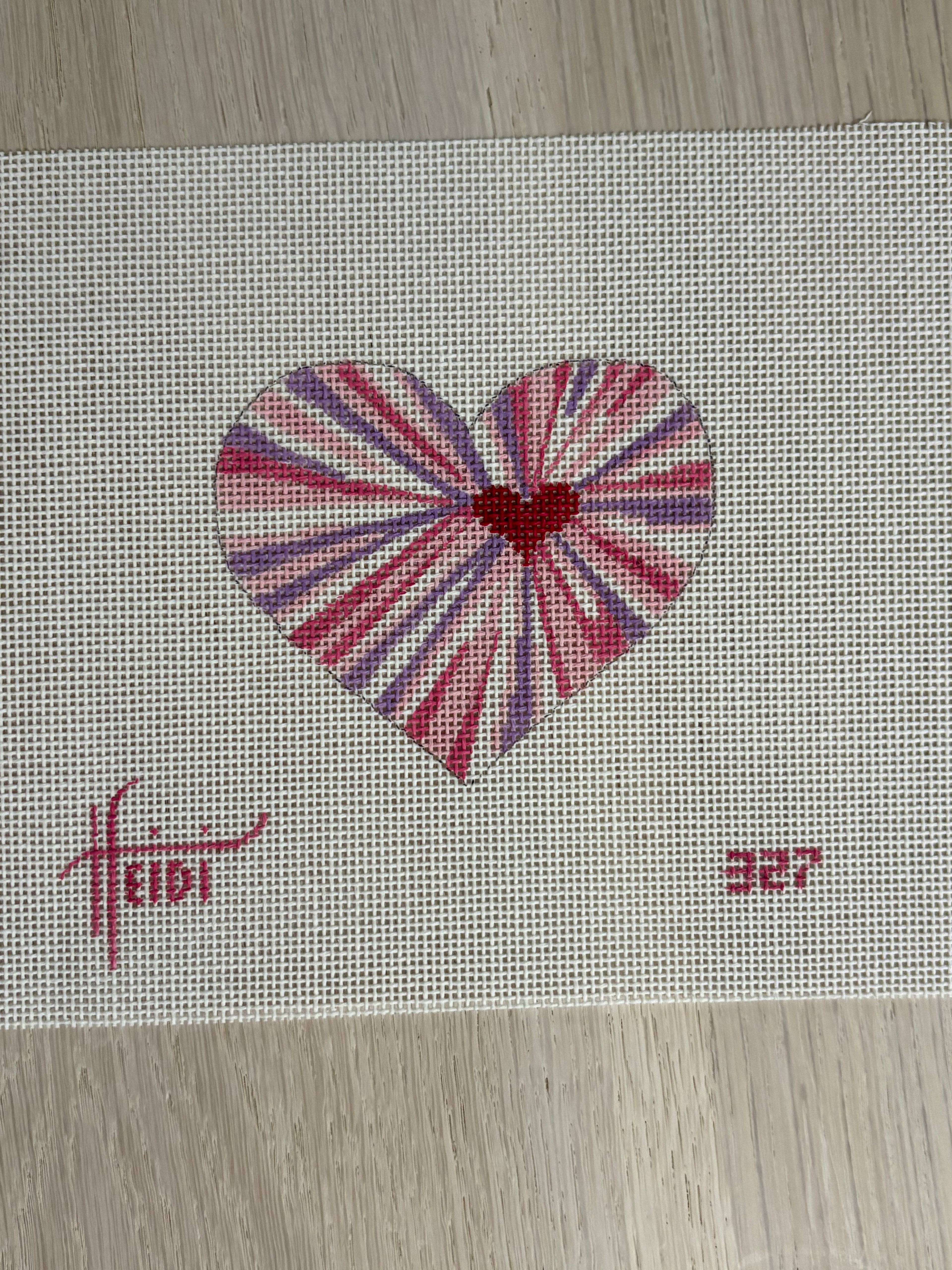 TRUNK SHOW Sunburst Heart