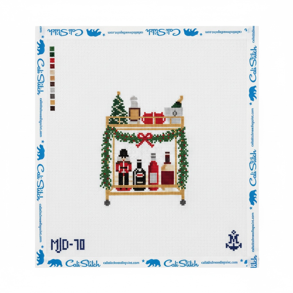 Christmas Bar Cart