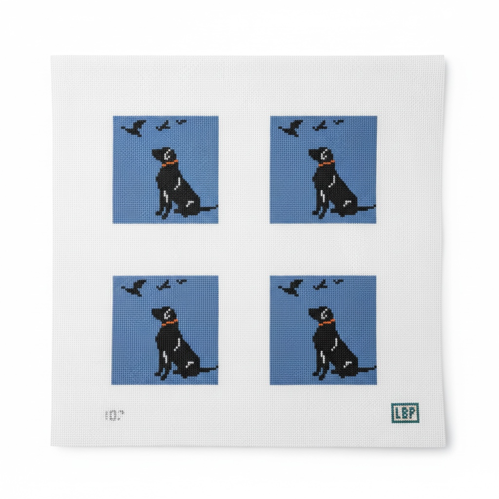 Black Dogs Coaster