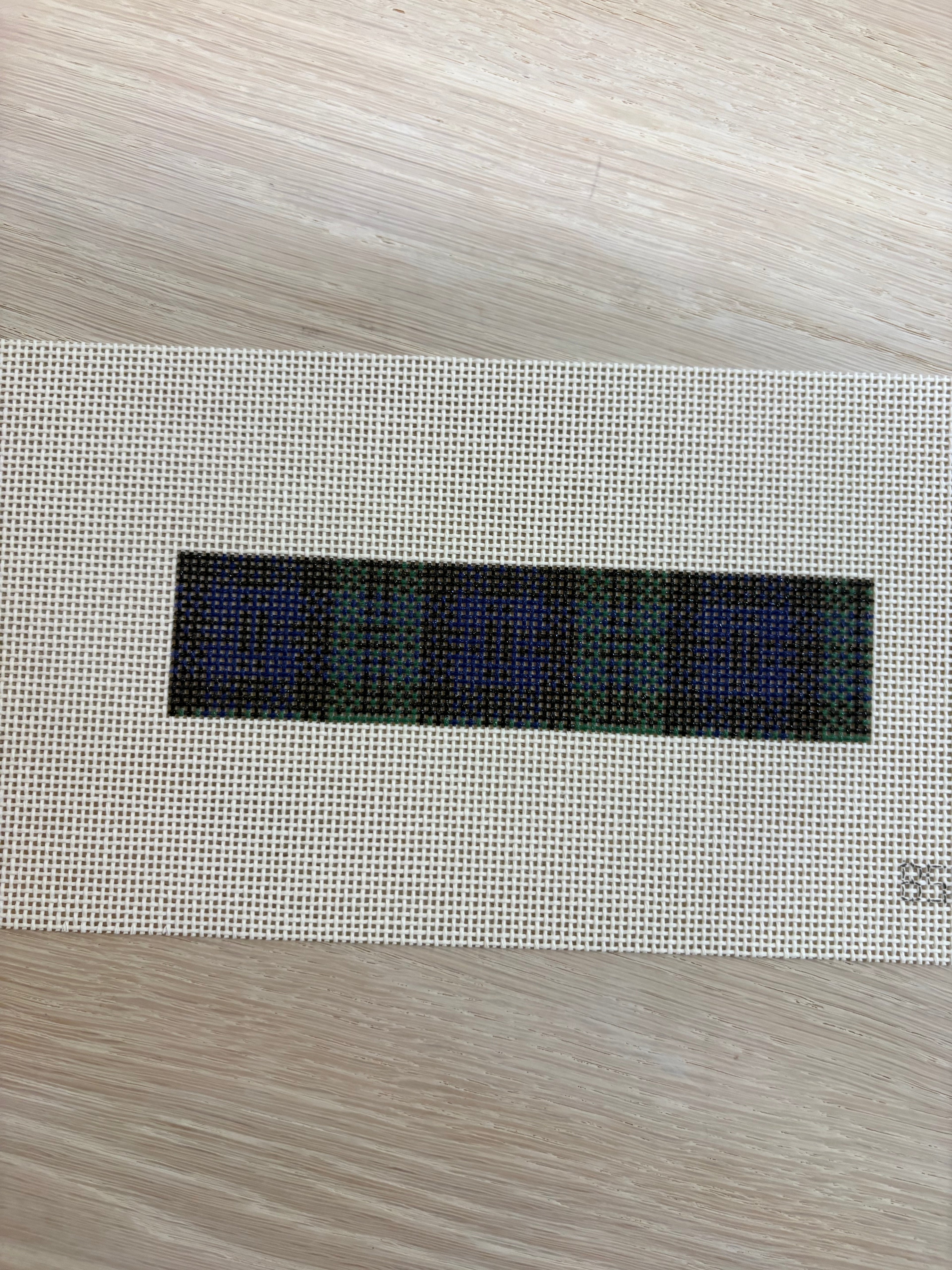 TRUNK SHOW - Printed Blackwatch Fob