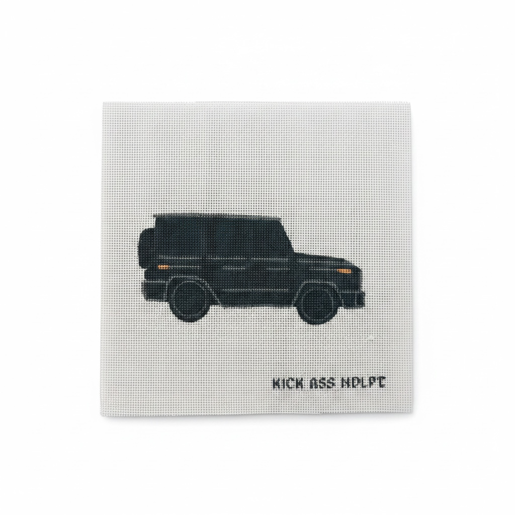 Greg the G Wagon Canvas, Printed