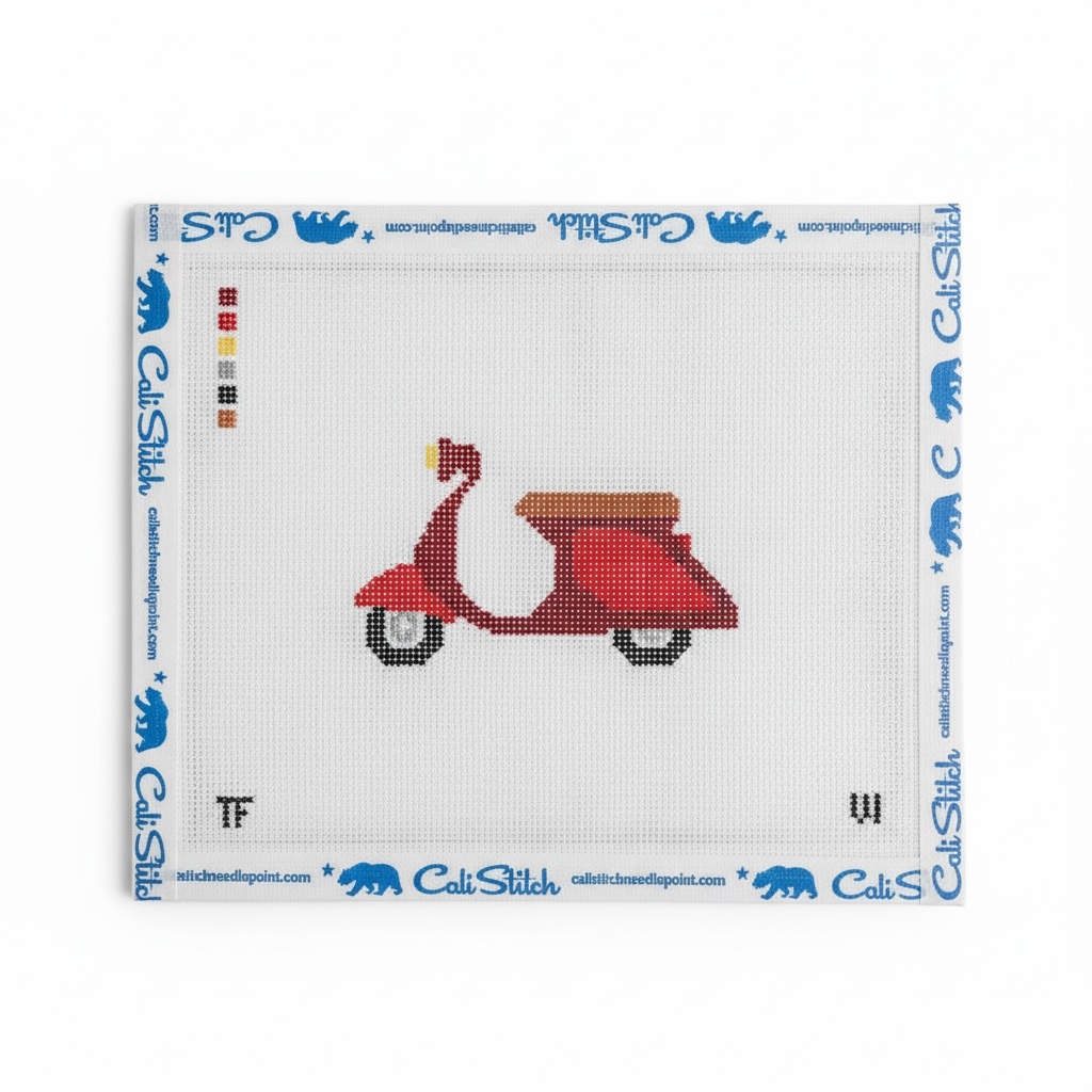 Vespa Scooter - Red