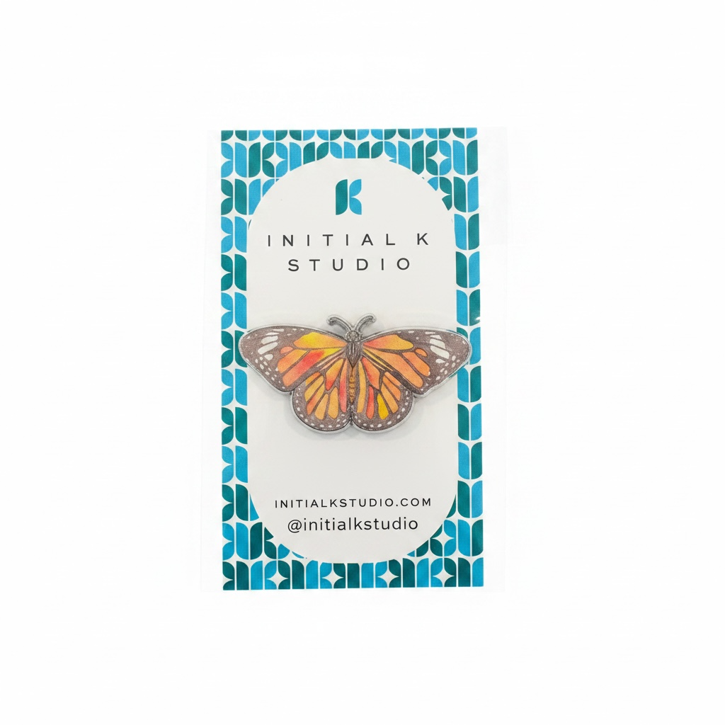 Butterfly - Monarch Needleminder