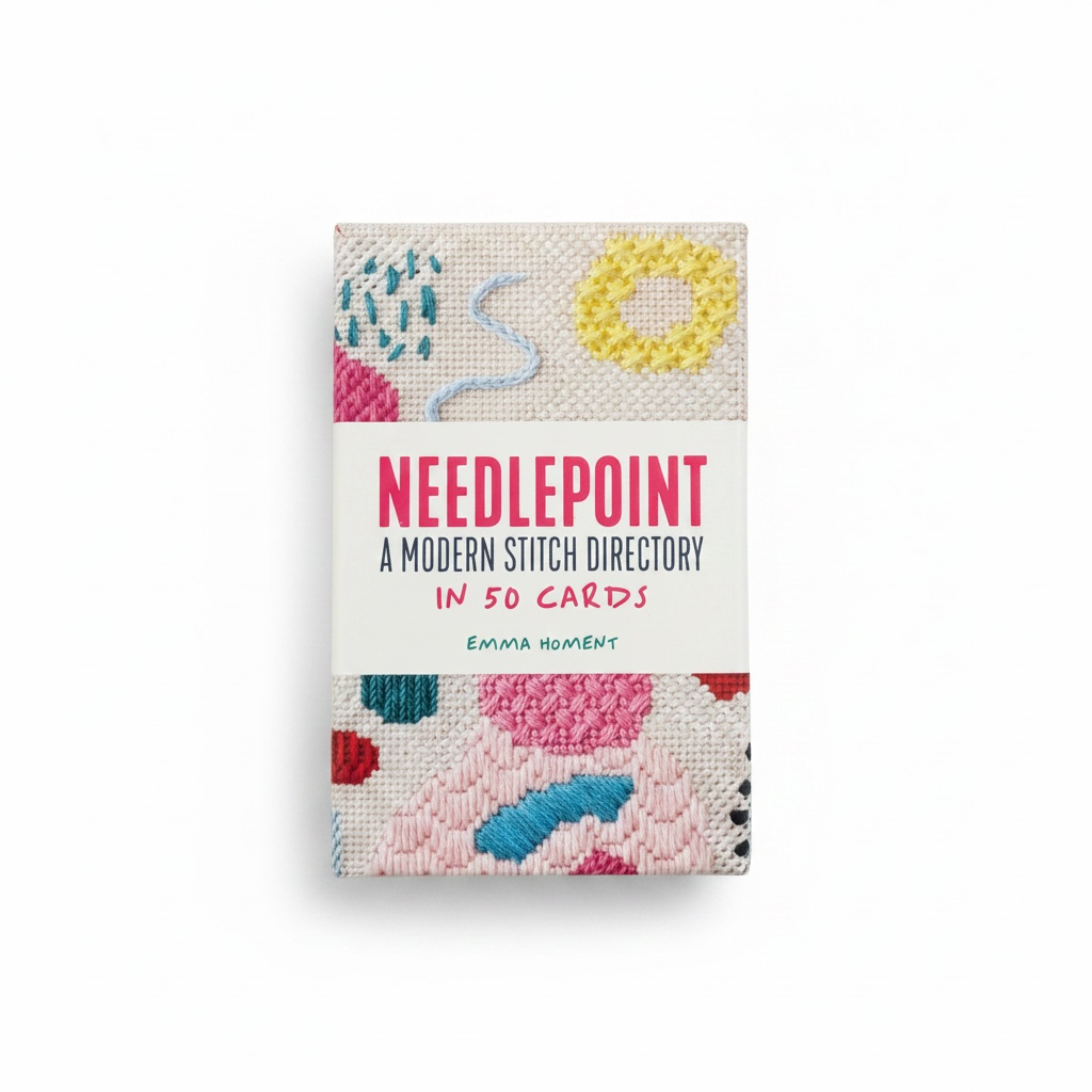Needlepoint: A Modern Stitch Directory Card Deck: 50 creative stitches