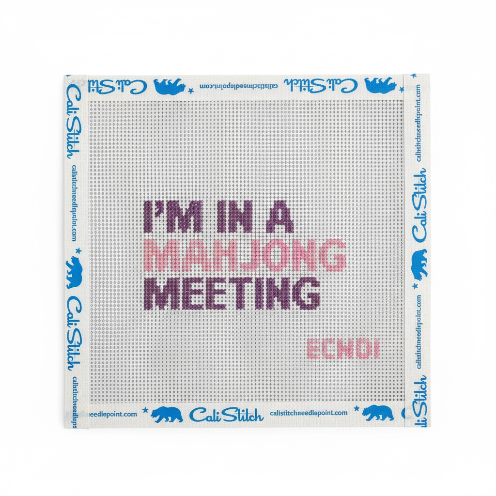 I'm In a Mahjong Meeting