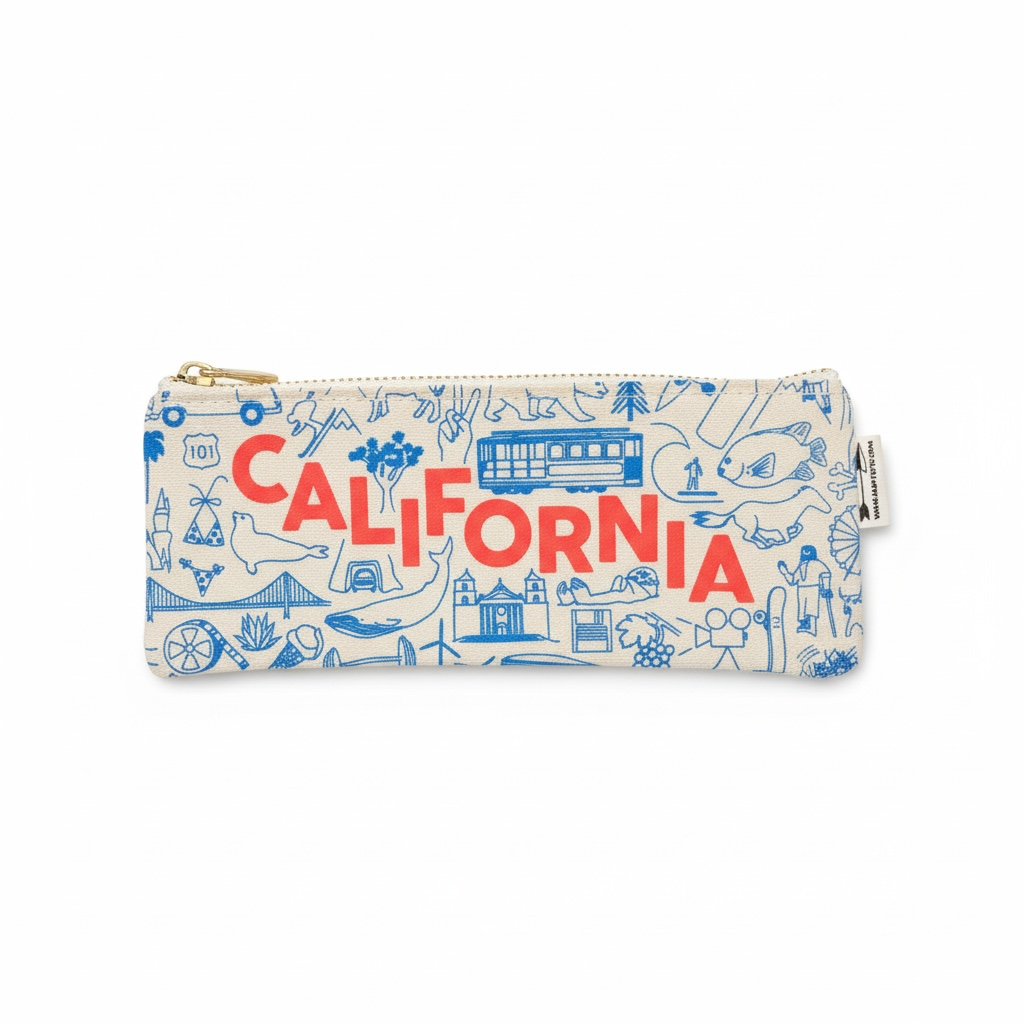 California notions bag