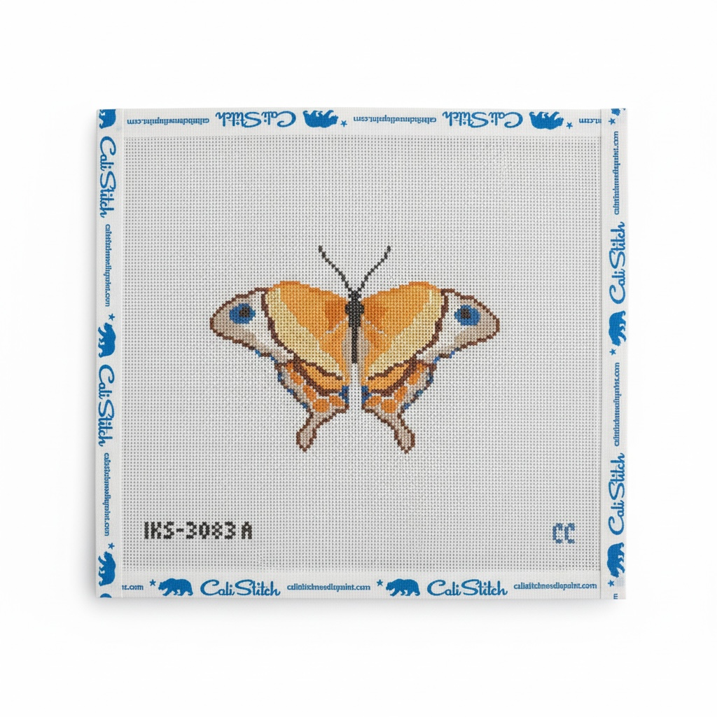 Butterfly Ornament - Yellow Orange