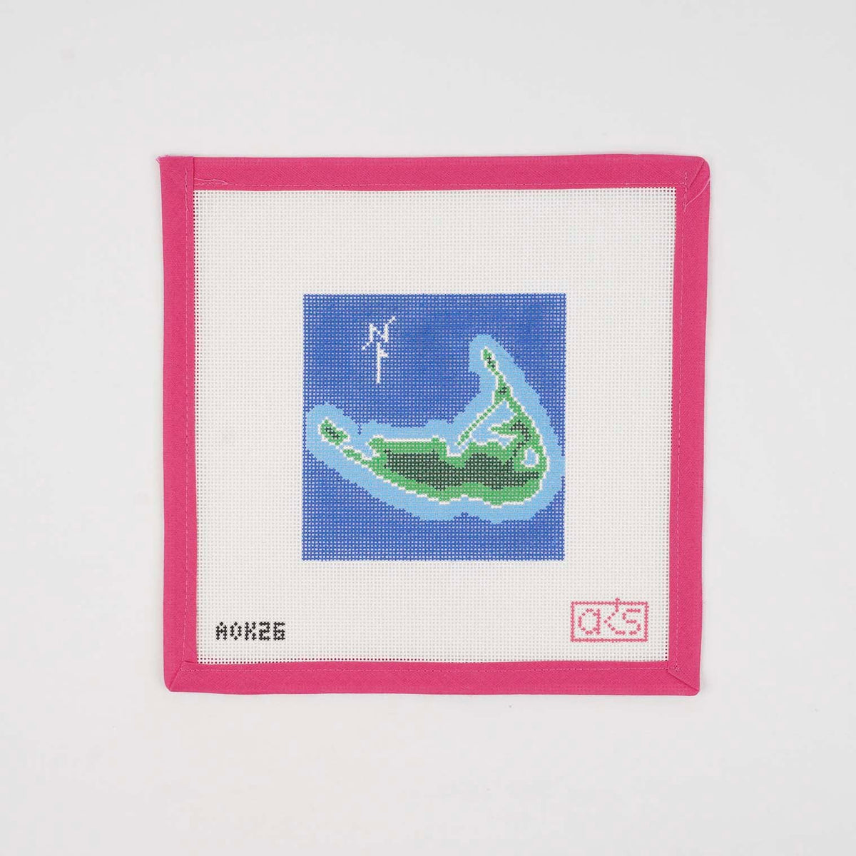TRUNK - Nantucket Map Coaster