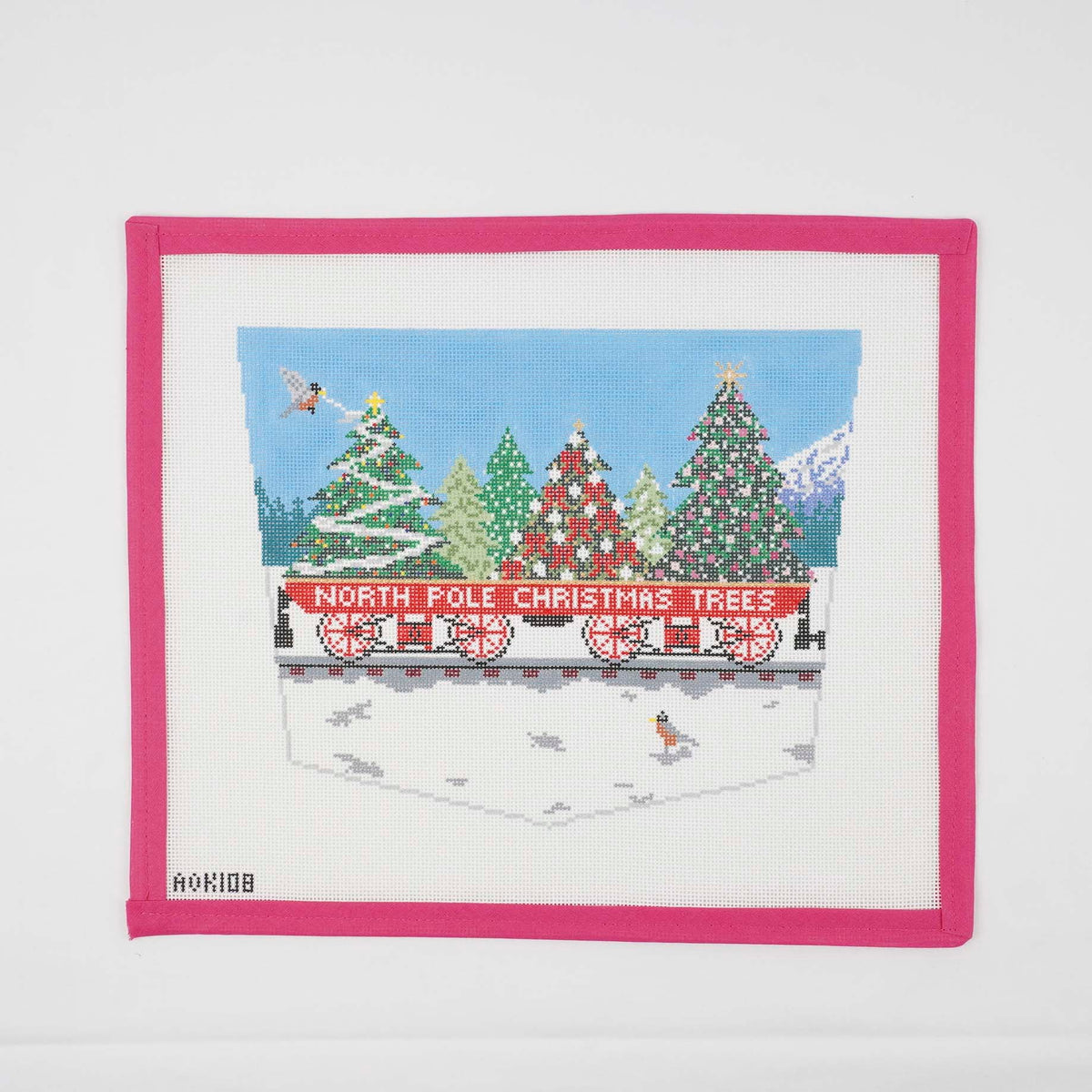 TRUNK - North Pole Christmas Trees Stocking Cuff
