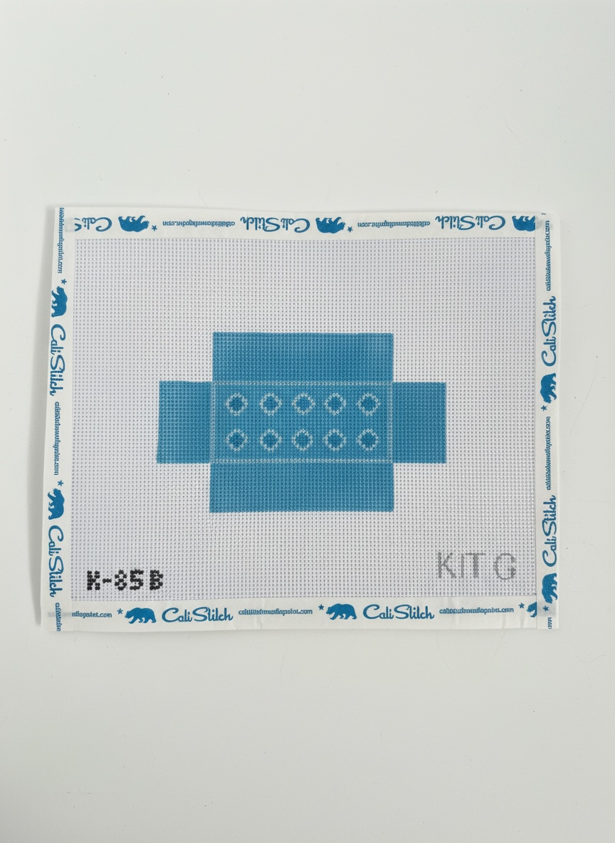Blue 3D Brick