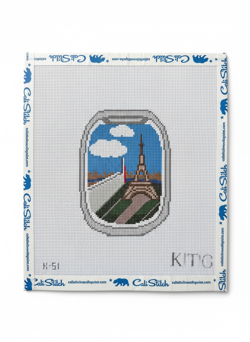 Paris Airplane Window
