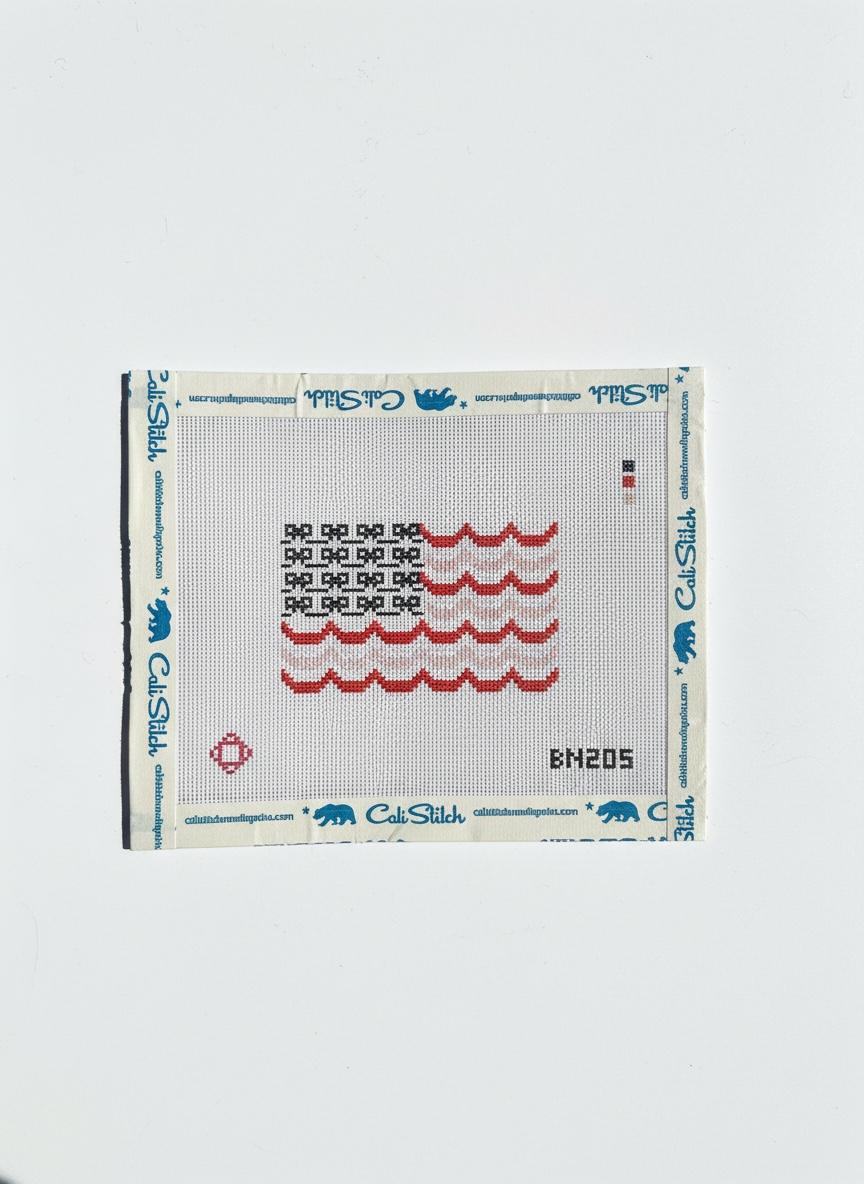 Bows and Scallops American Flag