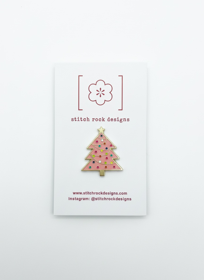 Pink Tree Needleminder