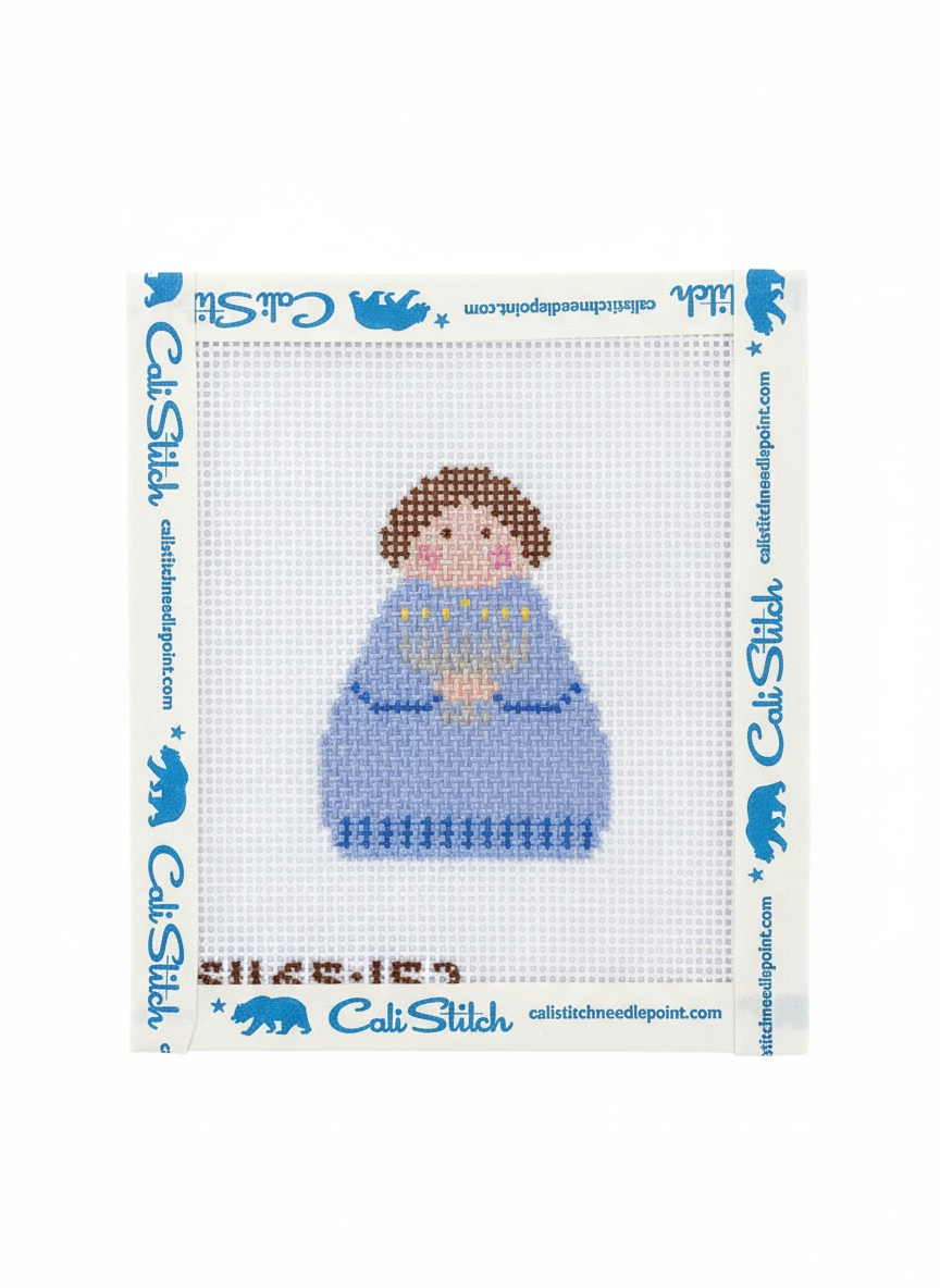 Stitch-Its Menorah Angel