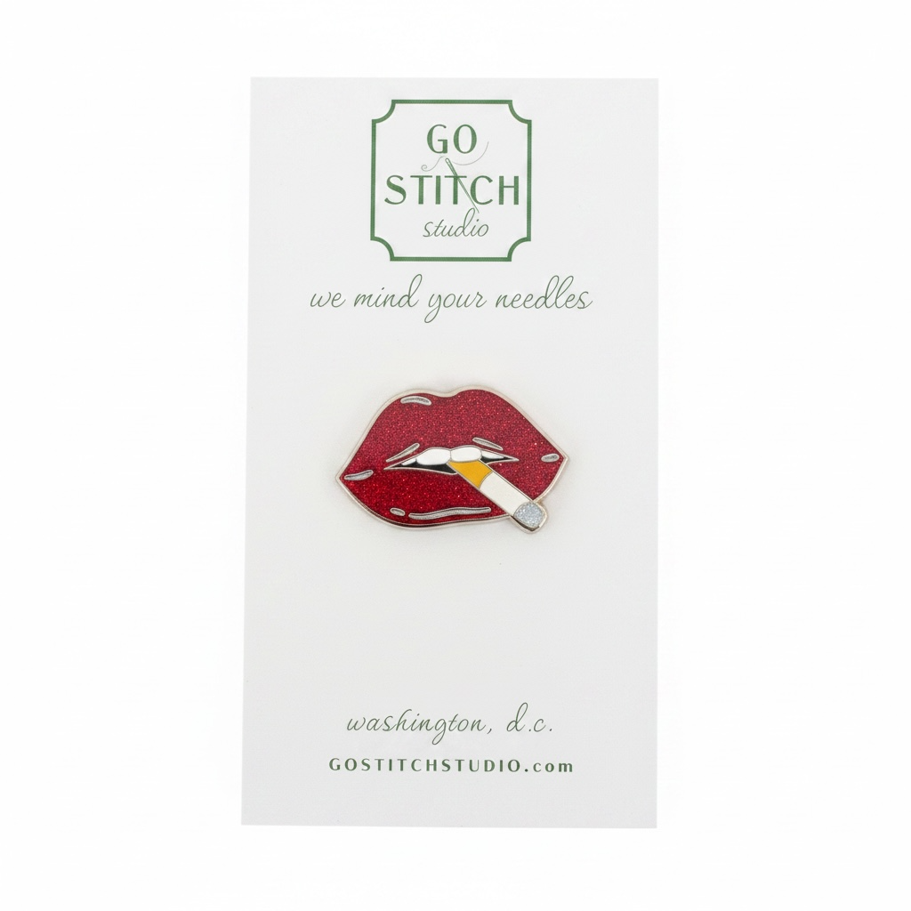 Hot Lips Cigarette Needleminder
