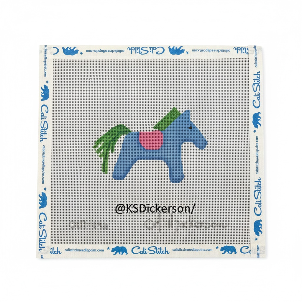 Hermes Horse with Saddle - Blue