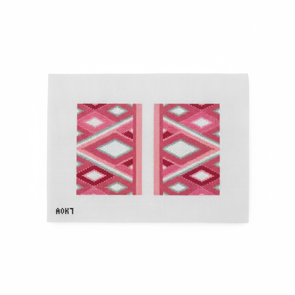TRUNK - Geometric Single Clutch Magenta