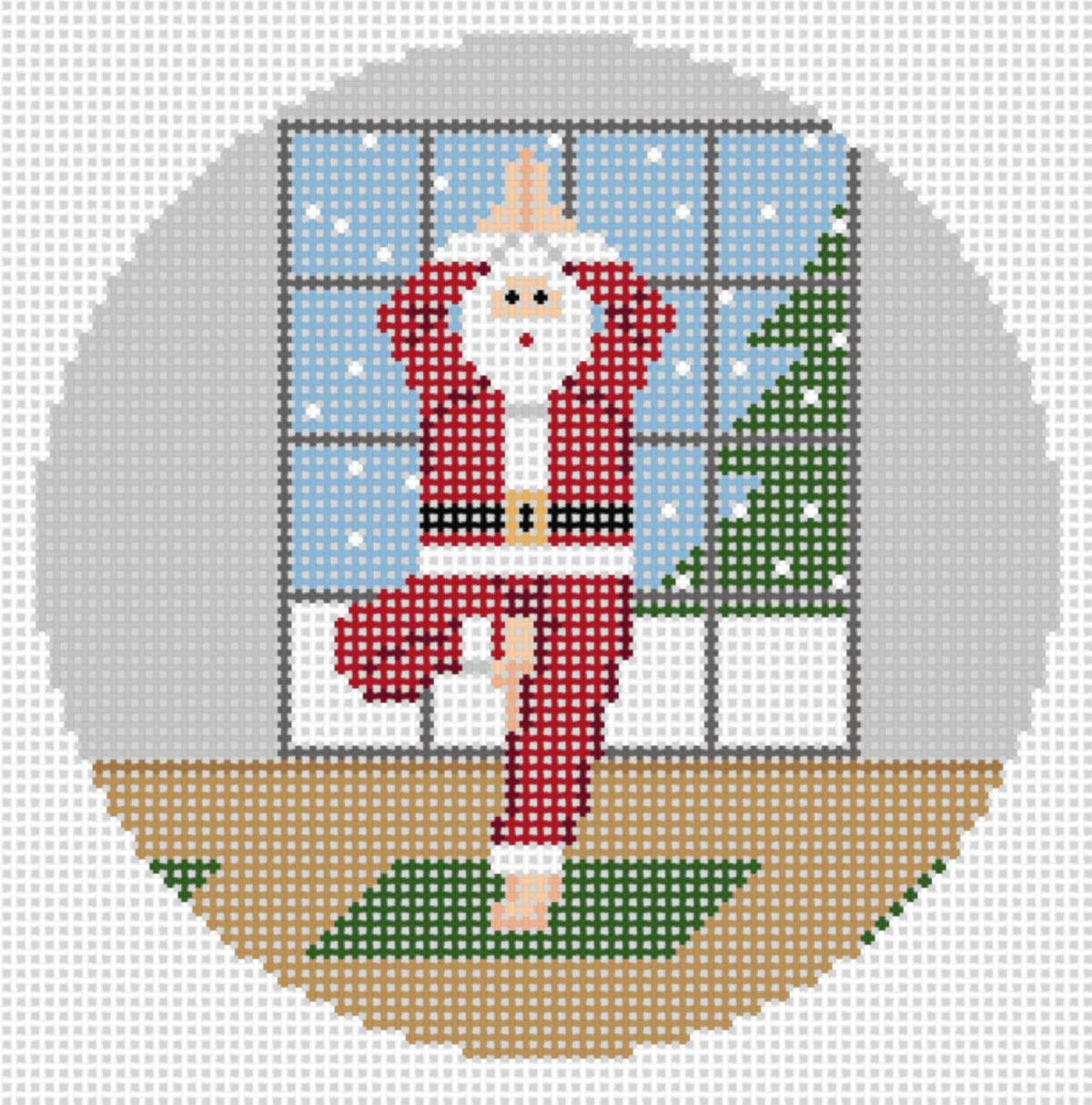 TRUNK - Sporty Santa - Yoga Santa