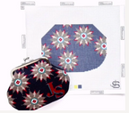 Star Kiss Lock Bag - Red-Blue-Brown