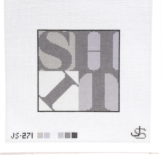 SHIT Coaster - Greyscale.  Pick any color!
