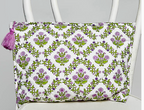 Quilted Pouch - Lilac