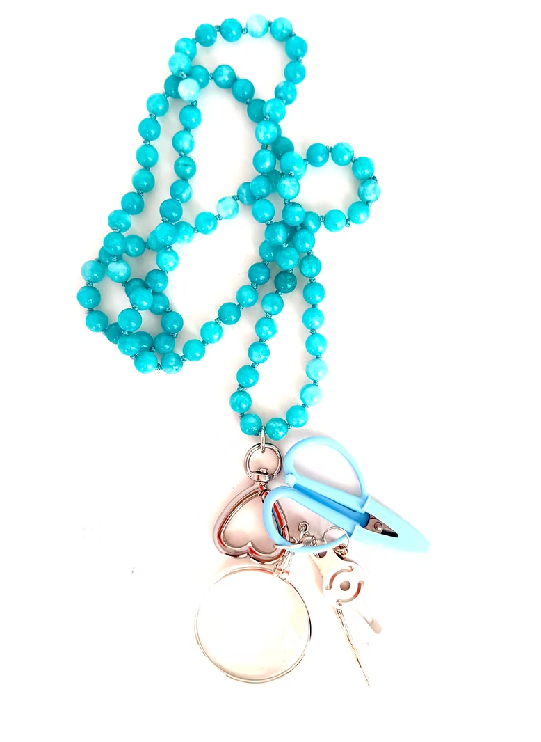 Dot Com Blue Chatelaine