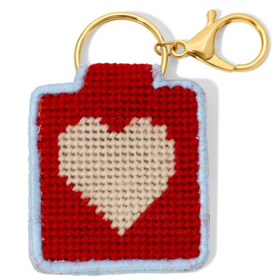 Self-Finishing Keychain Kit - Heart