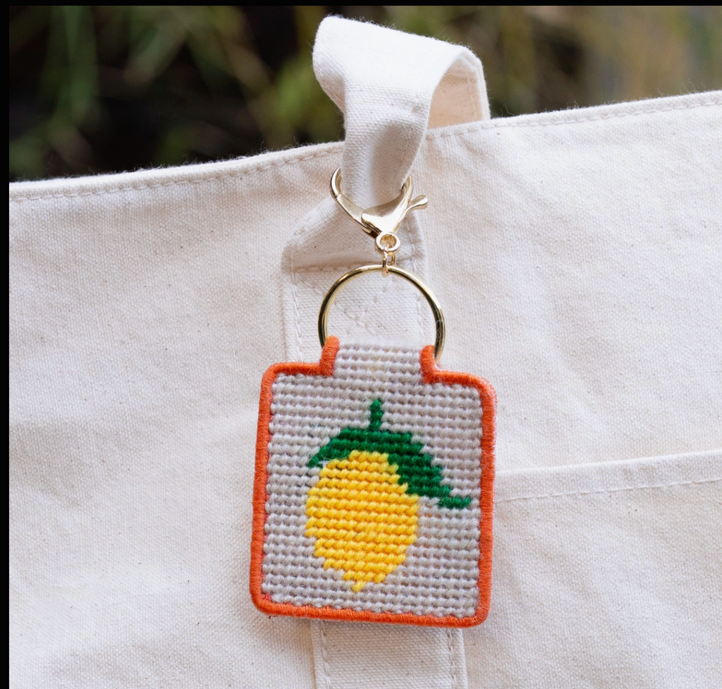 Beginner Needlepoint Keychain Kits