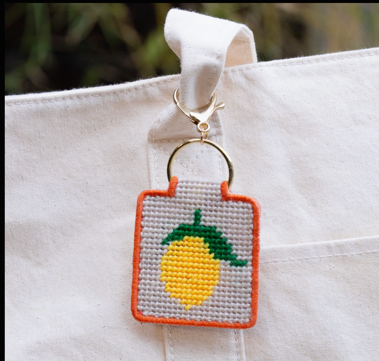 Beginner Needlepoint Keychain Kits